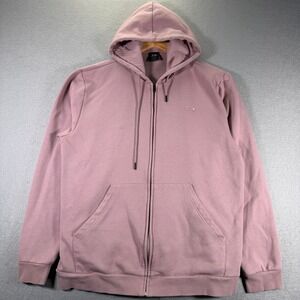 Oakley Women's Plus Size 2XL Dusty Rose Zip Up Hoodie Regular Fit